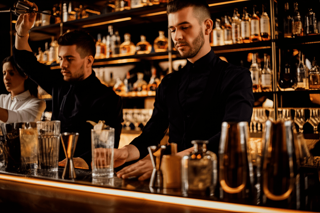 Class atmosphere at Bartenders Factory Nepal